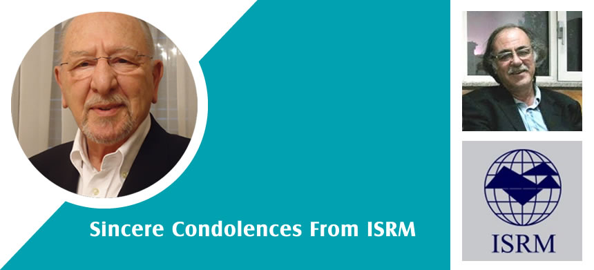 Sincere Condolences From ISRM